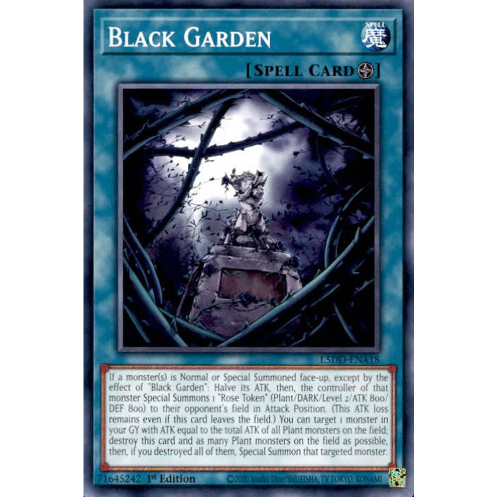 Black Garden L5DD-ENA18 Yu-Gi-Oh! Card from the Legendary 5D's Decks Set