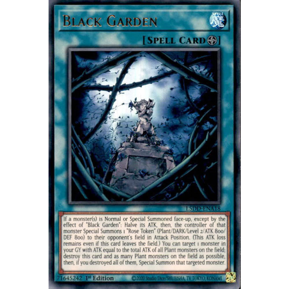 Black Garden L5DD-ENA18 Yu-Gi-Oh! Card from the Legendary 5D's Decks Set