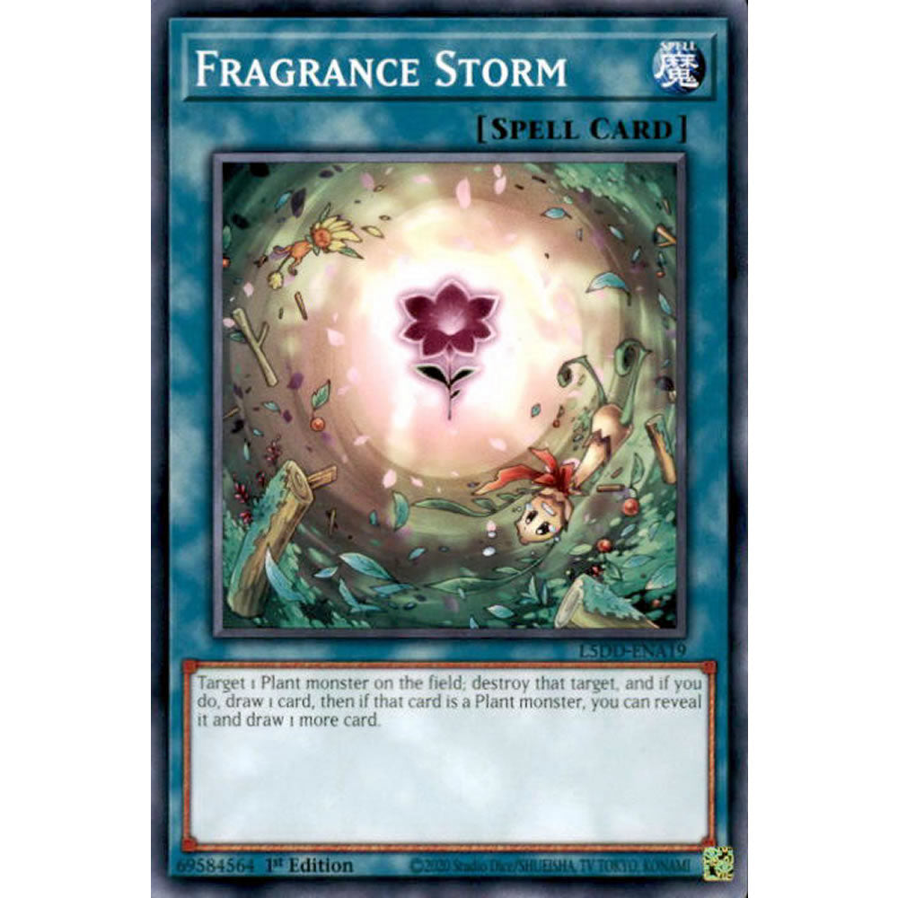 Fragrance Storm L5DD-ENA19 Yu-Gi-Oh! Card from the Legendary 5D's Decks Set