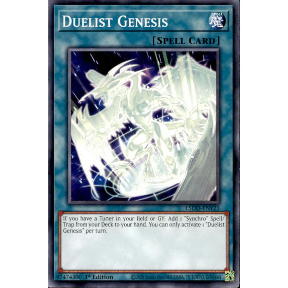 Duelist Genesis L5DD-ENY21 Yu-Gi-Oh! Card from the Legendary 5D's Decks Set