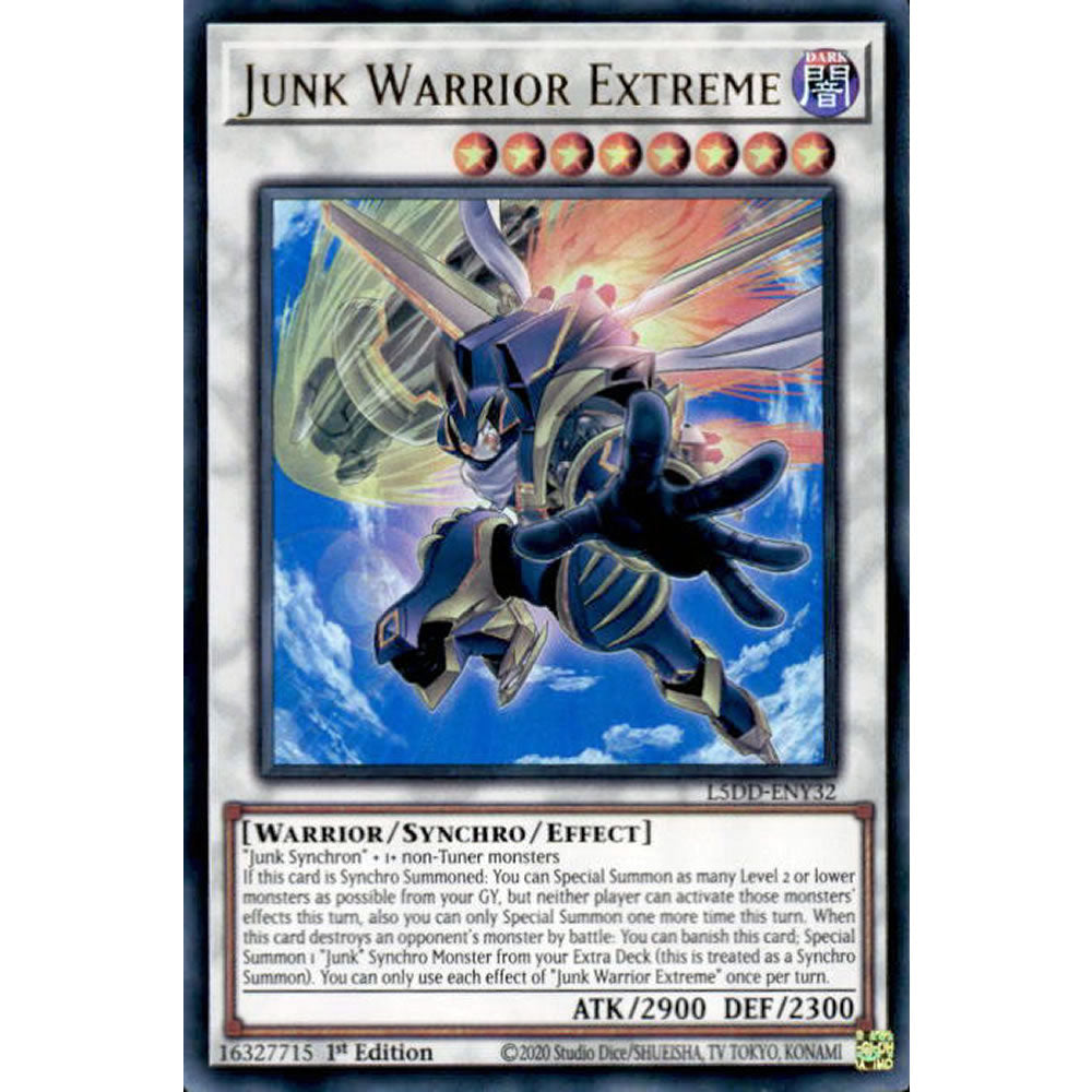 Junk Warrior Extreme L5DD-ENY32 Yu-Gi-Oh! Card from the Legendary 5D's Decks Set