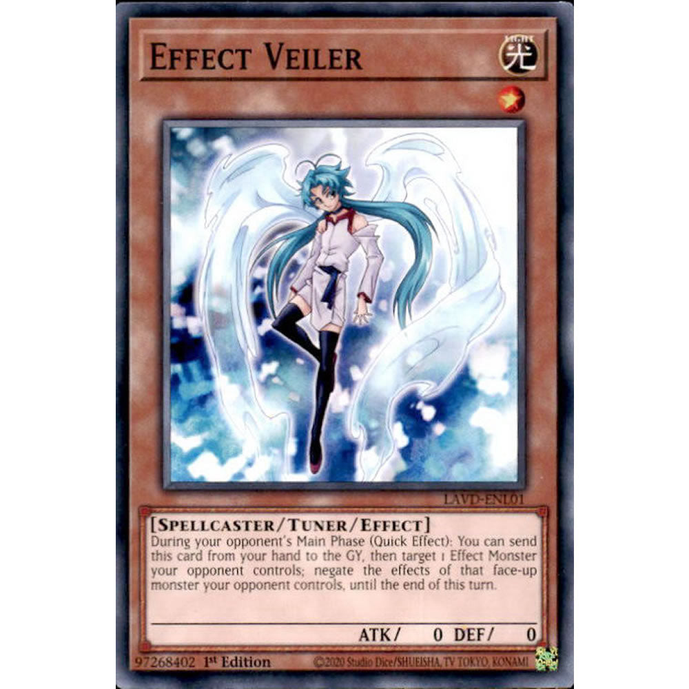 Effect Veiler LAVD-ENL01 Yu-Gi-Oh! Card from the Legendary Arc-V Decks Set