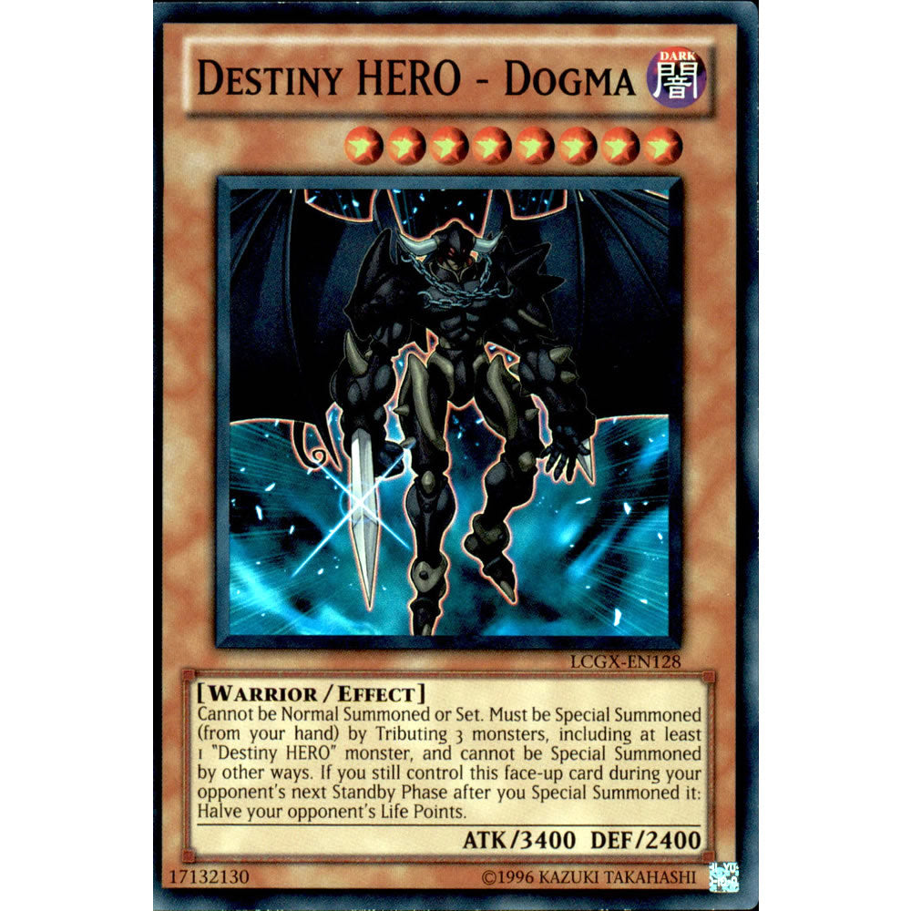 Destiny Hero - Dogma LCGX-EN128 Yu-Gi-Oh! Card from the Legendary Collection 2: The Duel Academy Years Mega Pack Set