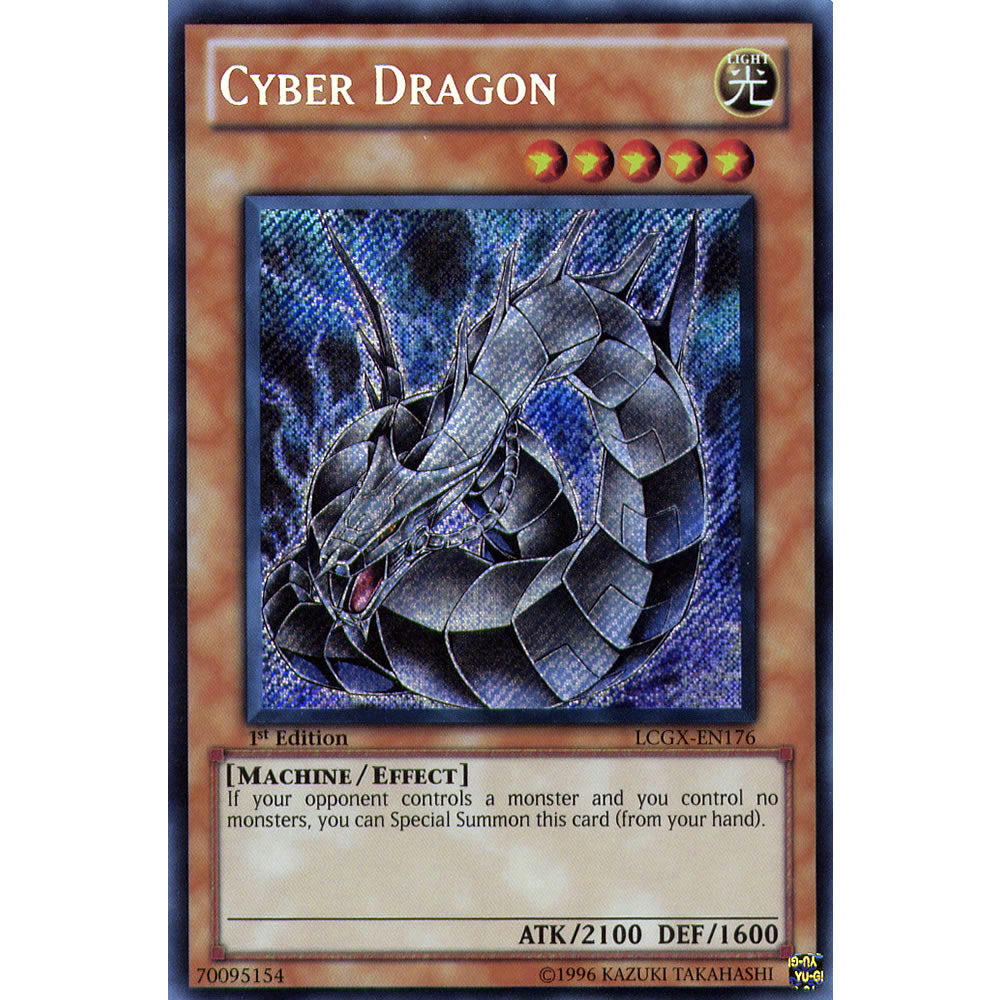 Cyber Dragon LCGX-EN176 Yu-Gi-Oh! Card from the Legendary Collection 2: The Duel Academy Years Mega Pack Set