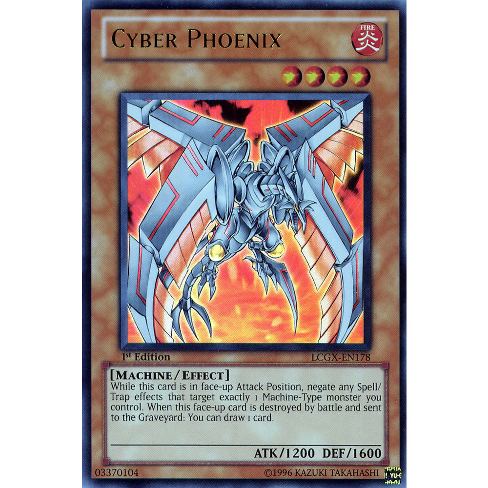 Cyber Phoenix LCGX-EN178 Yu-Gi-Oh! Card from the Legendary Collection 2: The Duel Academy Years Mega Pack Set