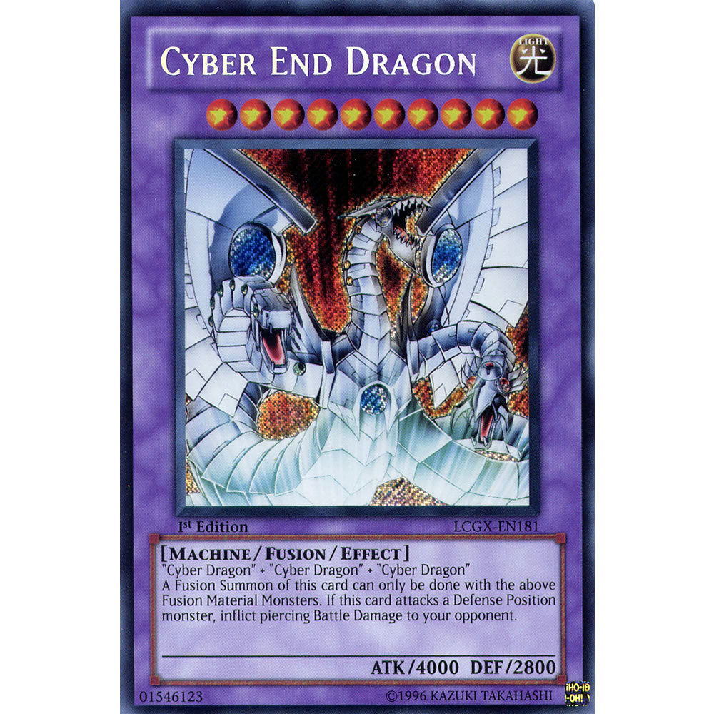 Cyber End Dragon LCGX-EN181 Yu-Gi-Oh! Card from the Legendary Collection 2: The Duel Academy Years Mega Pack Set