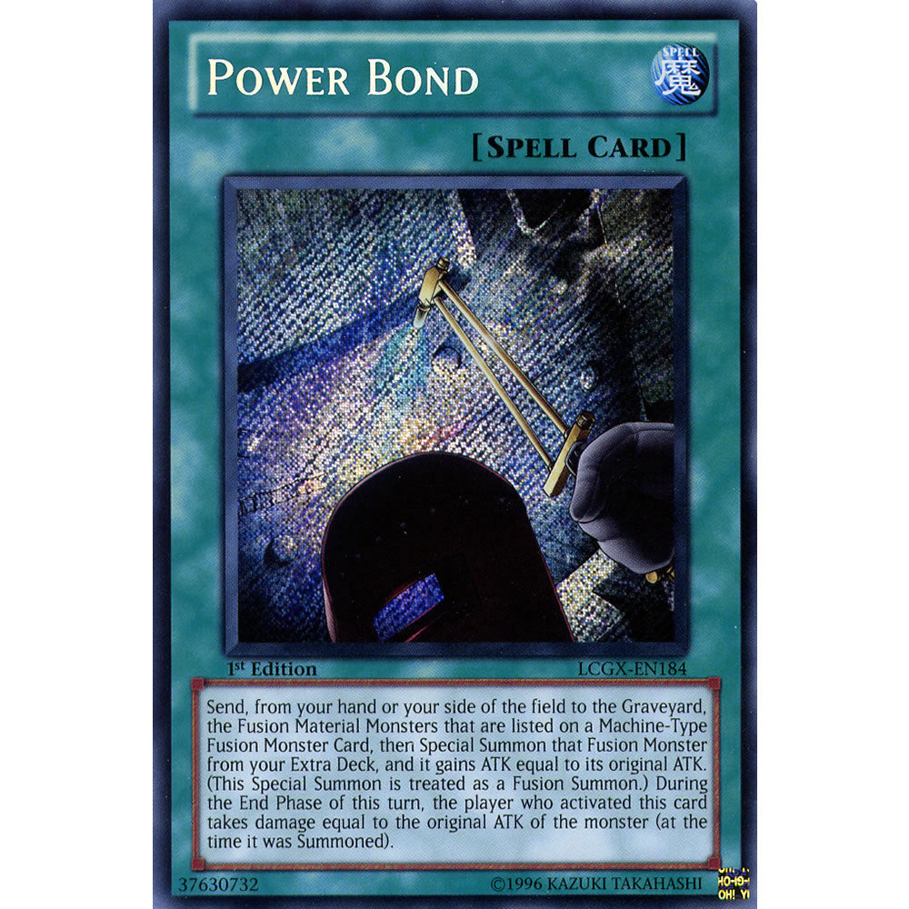 Power Bond LCGX-EN184 Yu-Gi-Oh! Card from the Legendary Collection 2: The Duel Academy Years Mega Pack Set