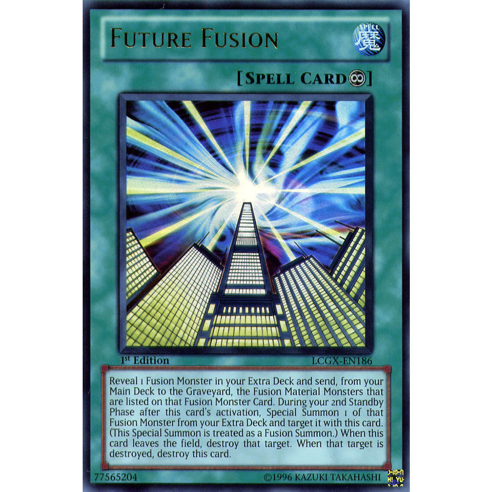 Future Fusion LCGX-EN186 Yu-Gi-Oh! Card from the Legendary Collection 2: The Duel Academy Years Mega Pack Set