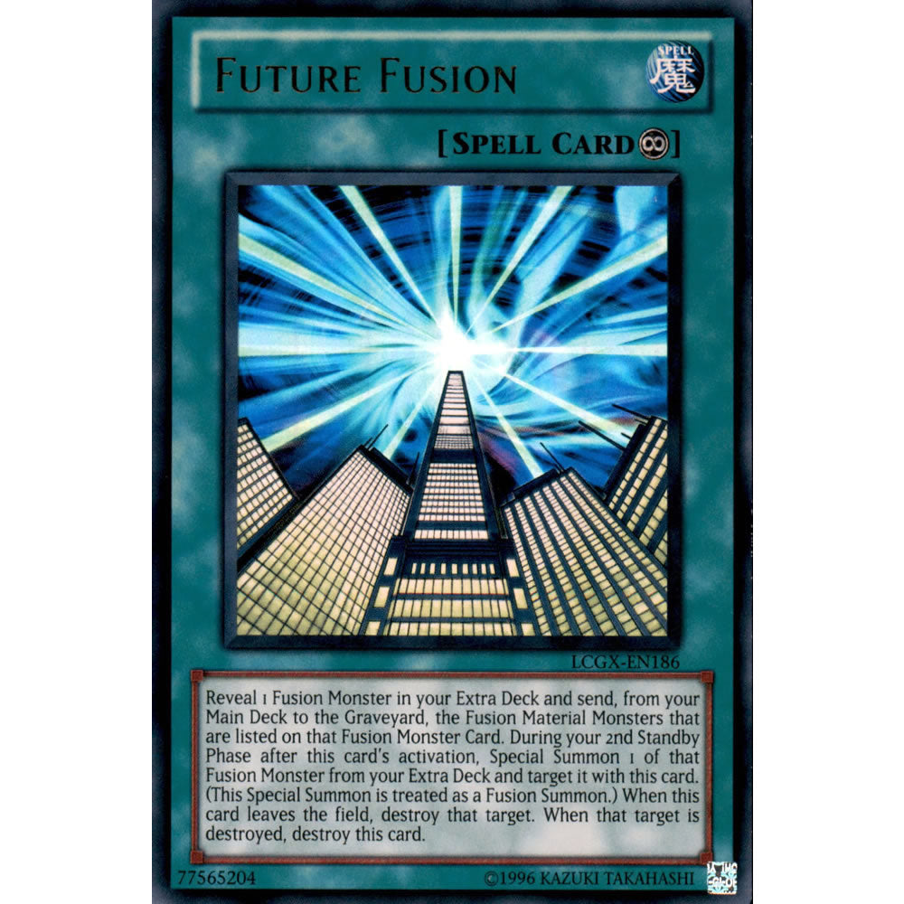 Future Fusion LCGX-EN186 Yu-Gi-Oh! Card from the Legendary Collection 2: The Duel Academy Years Mega Pack Set