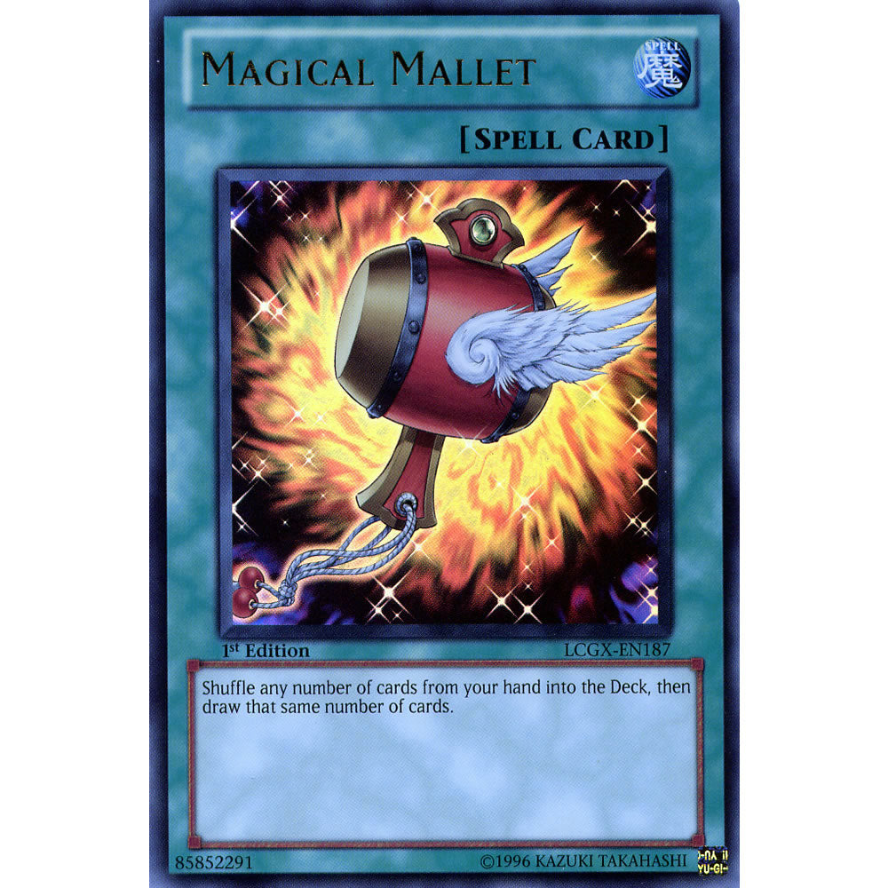 Magical Mallet LCGX-EN187 Yu-Gi-Oh! Card from the Legendary Collection 2: The Duel Academy Years Mega Pack Set