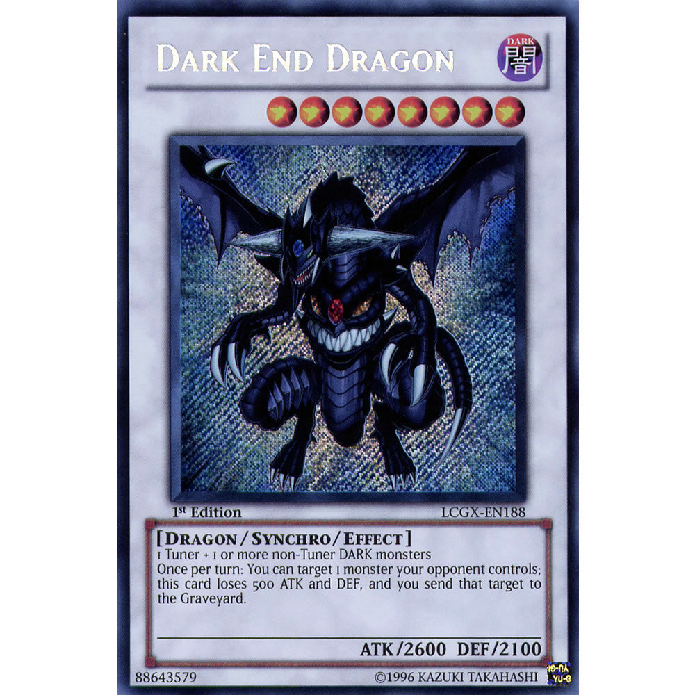 Dark End Dragon LCGX-EN188 Yu-Gi-Oh! Card from the Legendary Collection 2: The Duel Academy Years Mega Pack Set