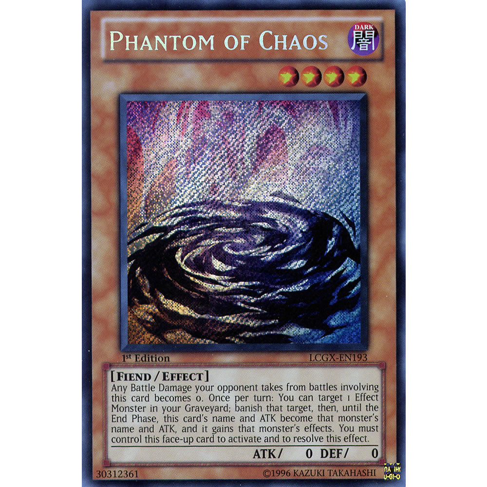 Phantom of Chaos LCGX-EN193 Yu-Gi-Oh! Card from the Legendary Collection 2: The Duel Academy Years Mega Pack Set