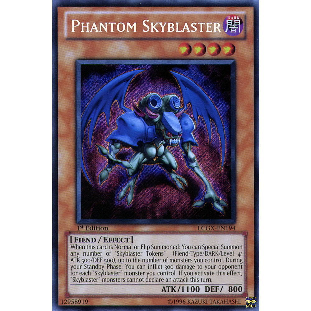 Phantom Skyblaster LCGX-EN194 Yu-Gi-Oh! Card from the Legendary Collection 2: The Duel Academy Years Mega Pack Set