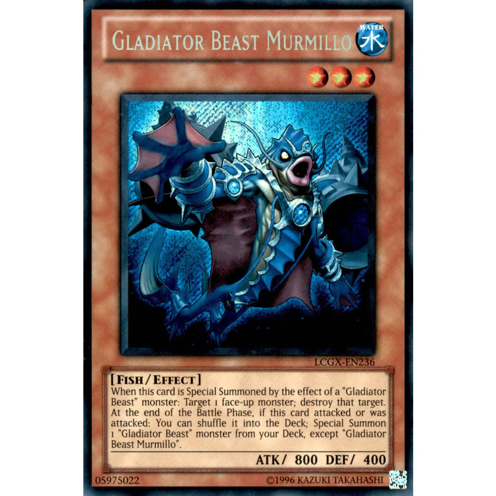 Gladiator Beast Murmillo LCGX-EN236 Yu-Gi-Oh! Card from the Legendary Collection 2: The Duel Academy Years Mega Pack Set