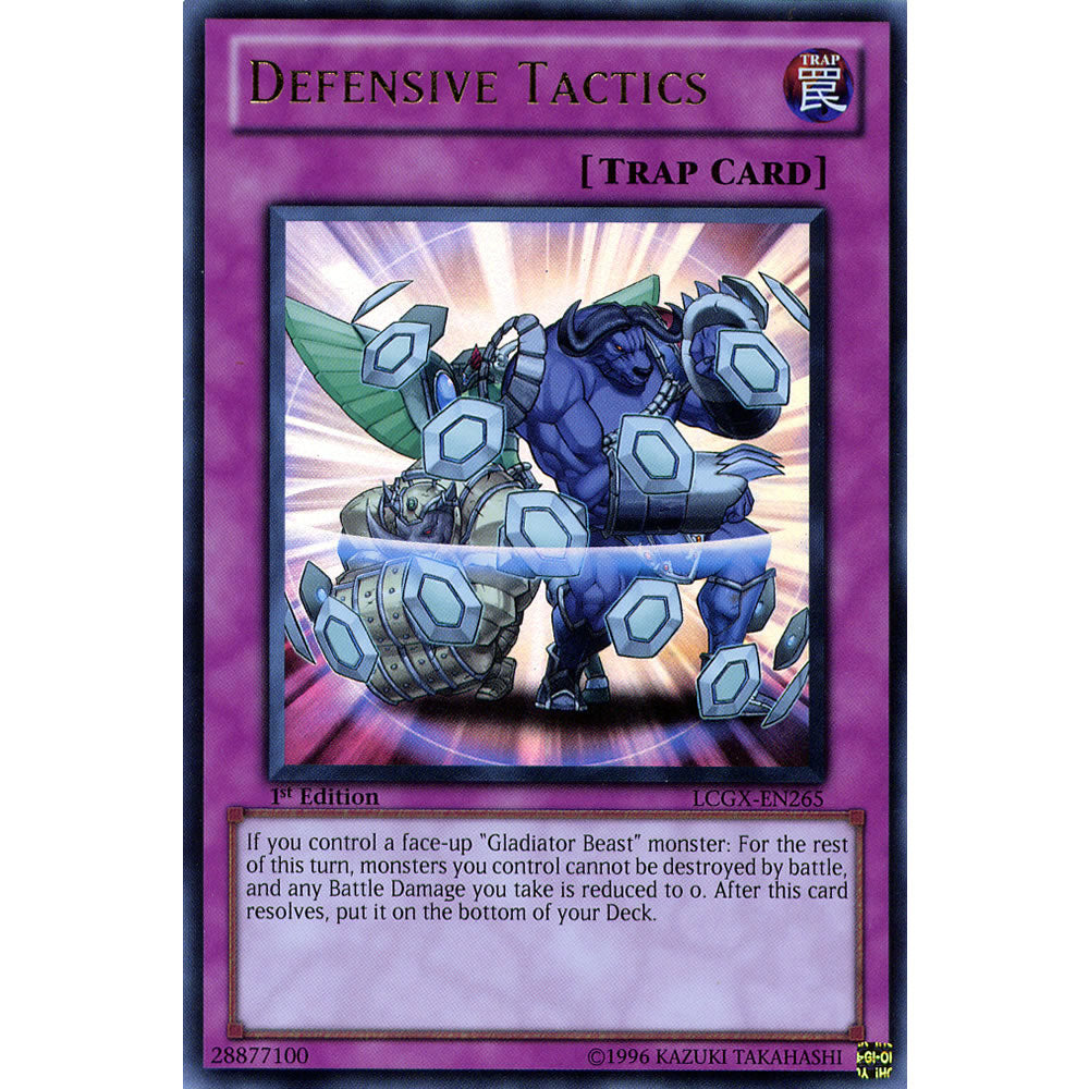 Defensive Tactics LCGX-EN265 Yu-Gi-Oh! Card - Deckboosters Defensive Tactics LCGX-EN265 Yu-Gi-Oh! Card - Deckboosters
