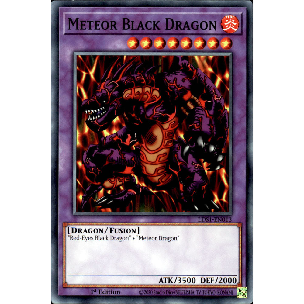 meteor card yugioh Meteor Black Dragon LDS1-EN013 Yu-Gi-Oh! Card