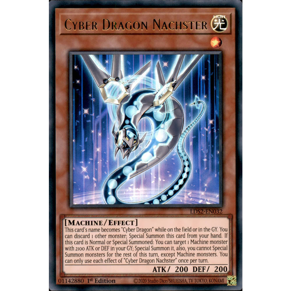 Cyber Dragon Nachster LDS2-EN032 Yu-Gi-Oh! Card from the Legendary Duelists: Season 2 Set