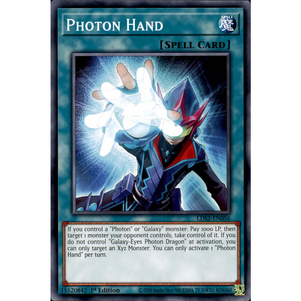 Photon Hand LDS2-EN056 Yu-Gi-Oh! Card - Deckboosters Photon Hand LDS2-EN056 Yu-Gi-Oh! Card - Deckboosters