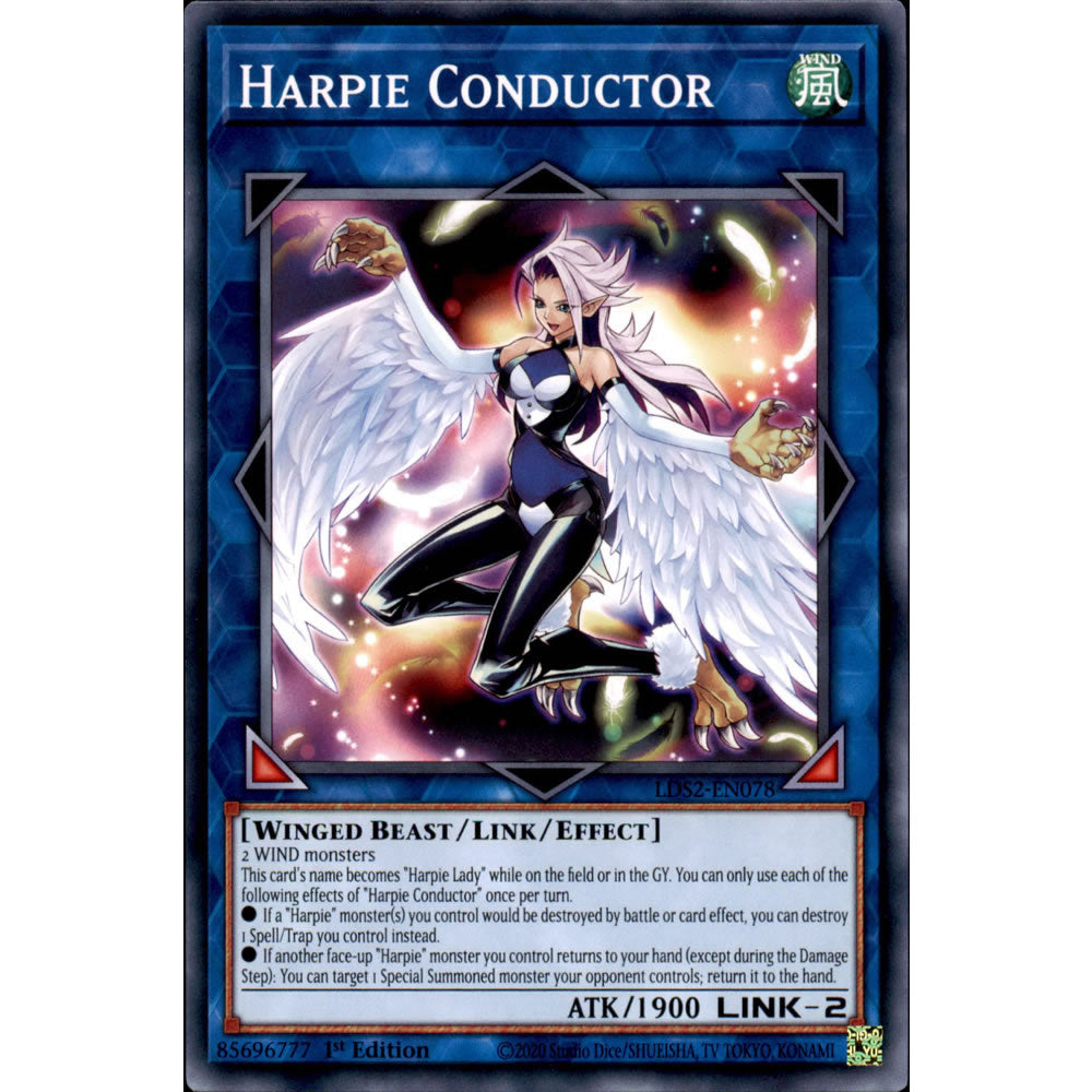 Harpie Conductor LDS2-EN078 Yu-Gi-Oh! Card from the Legendary Duelists: Season 2 Set