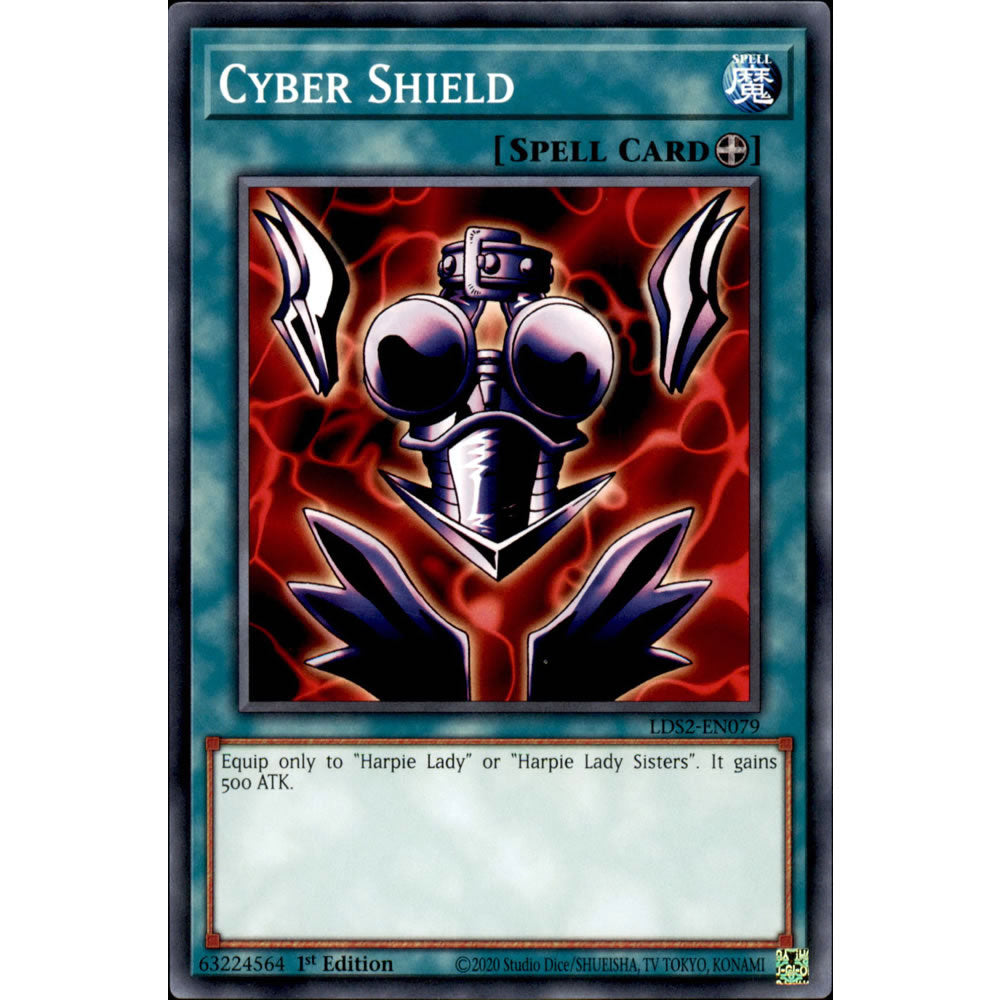 Cyber Shield LDS2-EN079 Yu-Gi-Oh! Card from the Legendary Duelists: Season 2 Set
