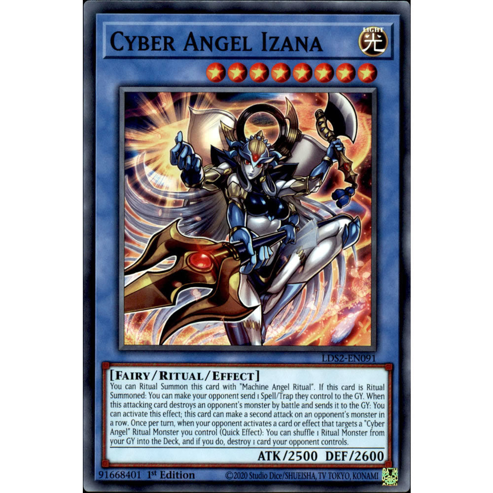 Cyber Angel Izana LDS2-EN091 Yu-Gi-Oh! Card from the Legendary Duelists: Season 2 Set