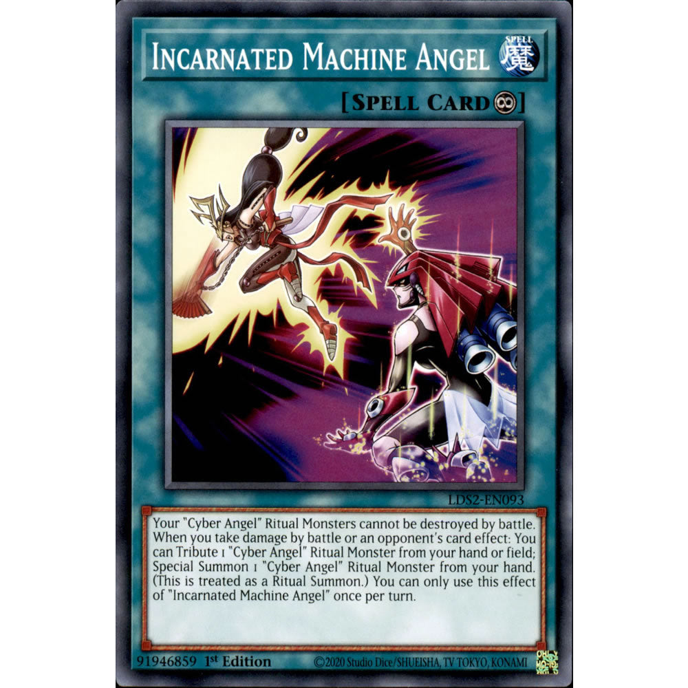 Incarnated Machine Angel LDS2-EN093 Yu-Gi-Oh! Card from the Legendary Duelists: Season 2 Set