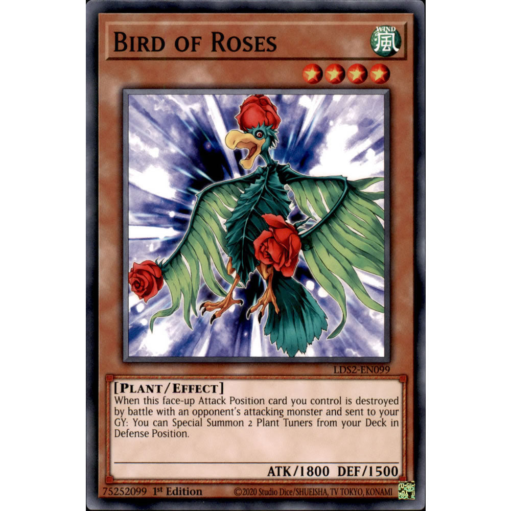 Bird of Roses LDS2-EN099 Yu-Gi-Oh! Card from the Legendary Duelists: Season 2 Set