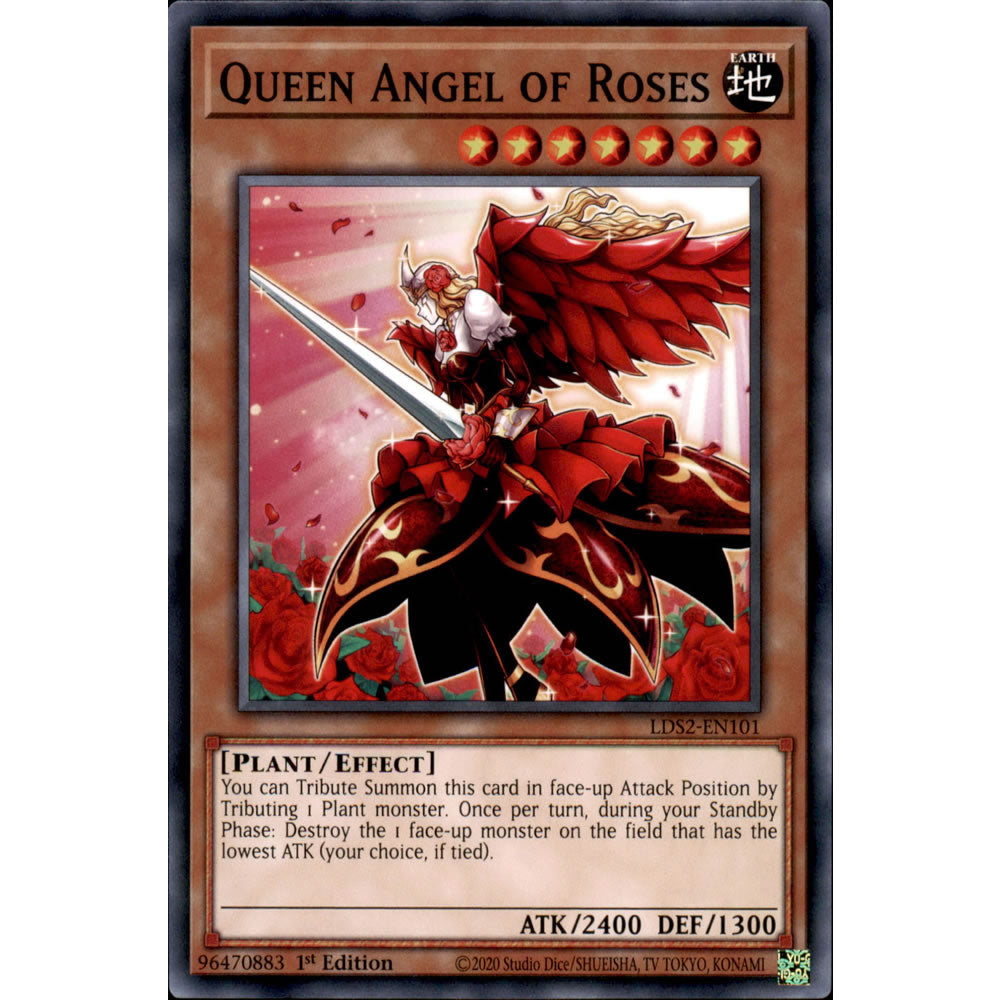 Queen Angel of Roses LDS2-EN101 Yu-Gi-Oh! Card from the Legendary Duelists: Season 2 Set