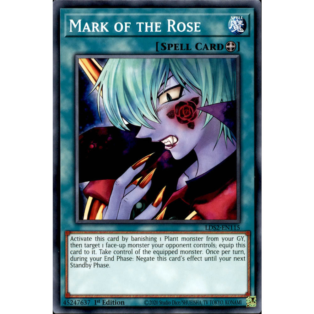 Mark of the Rose LDS2-EN115 Yu-Gi-Oh! Card from the Legendary Duelists: Season 2 Set