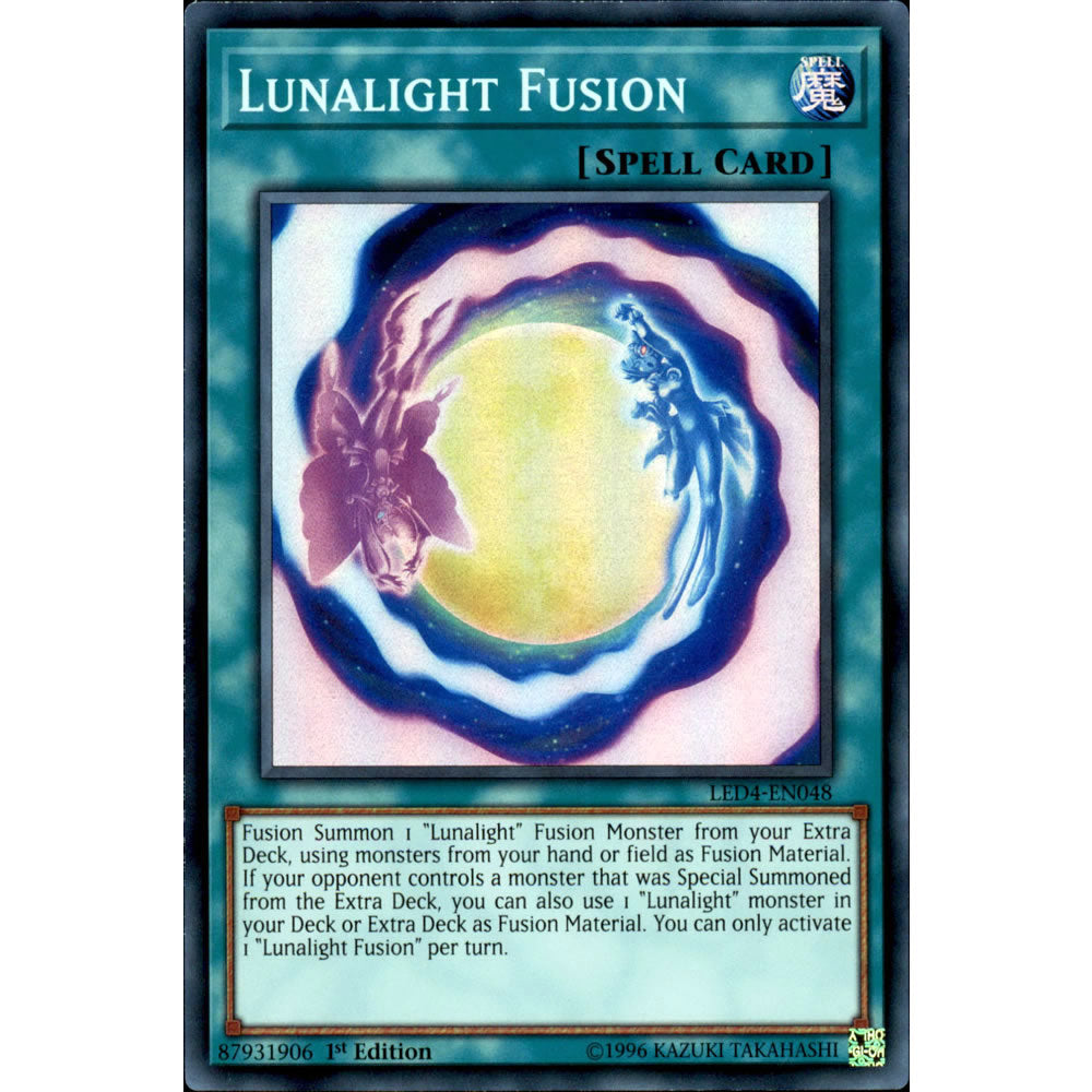 Lunalight Fusion LED4-EN048 Yu-Gi-Oh! Card from the Legendary Duelists: Sisters of the Rose Set