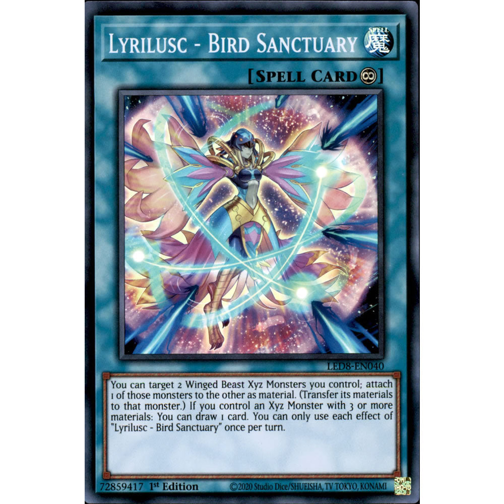 Lyrilusc - Bird Sanctuary LED8-EN040 Yu-Gi-Oh! Card from the Legendary Duelists: Synchro Storm Set