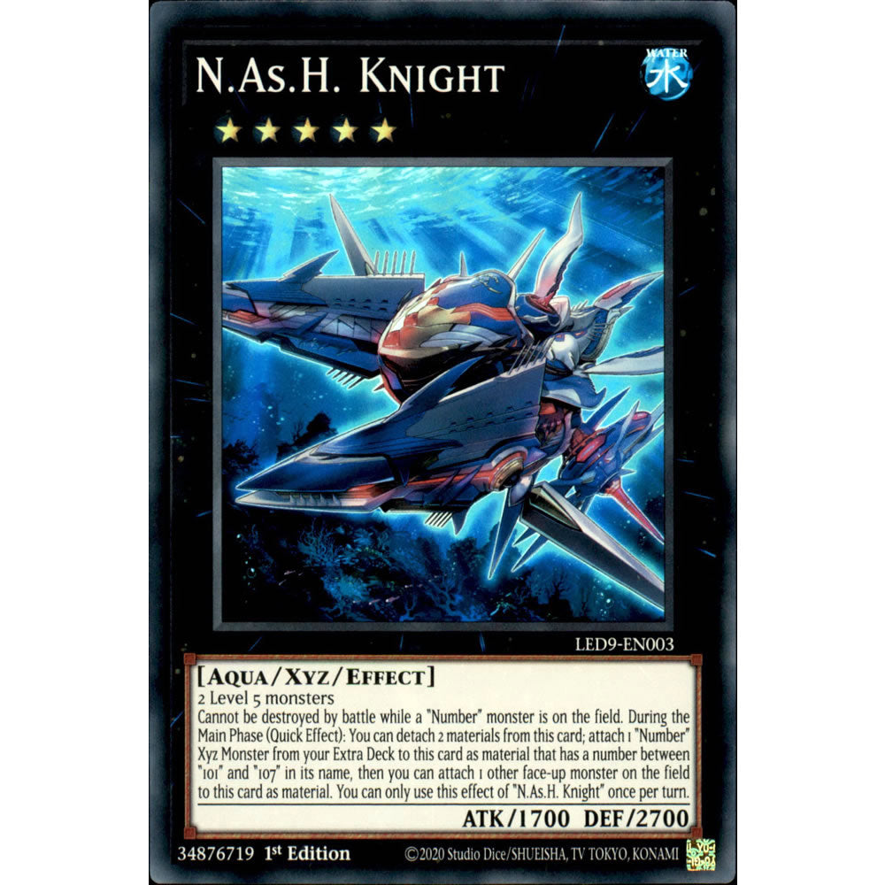 N.As.H. Knight LED9-EN003 Yu-Gi-Oh! Card - Deckboosters N.As.H. Knight LED9-EN003 Yu-Gi-Oh! Card - Deckboosters