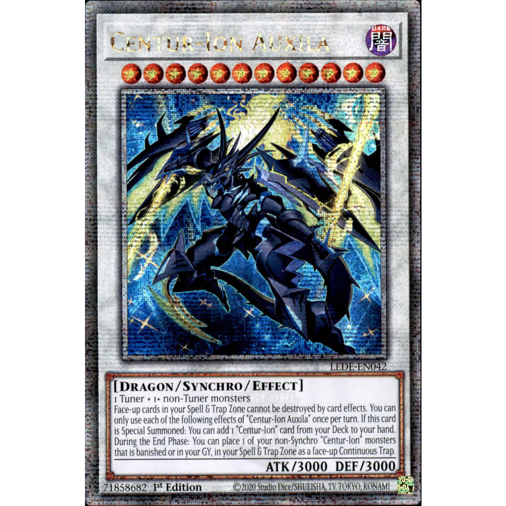 Centur-Ion Auxila LEDE-EN042 Yu-Gi-Oh! Card from the Legacy of Destruction Set