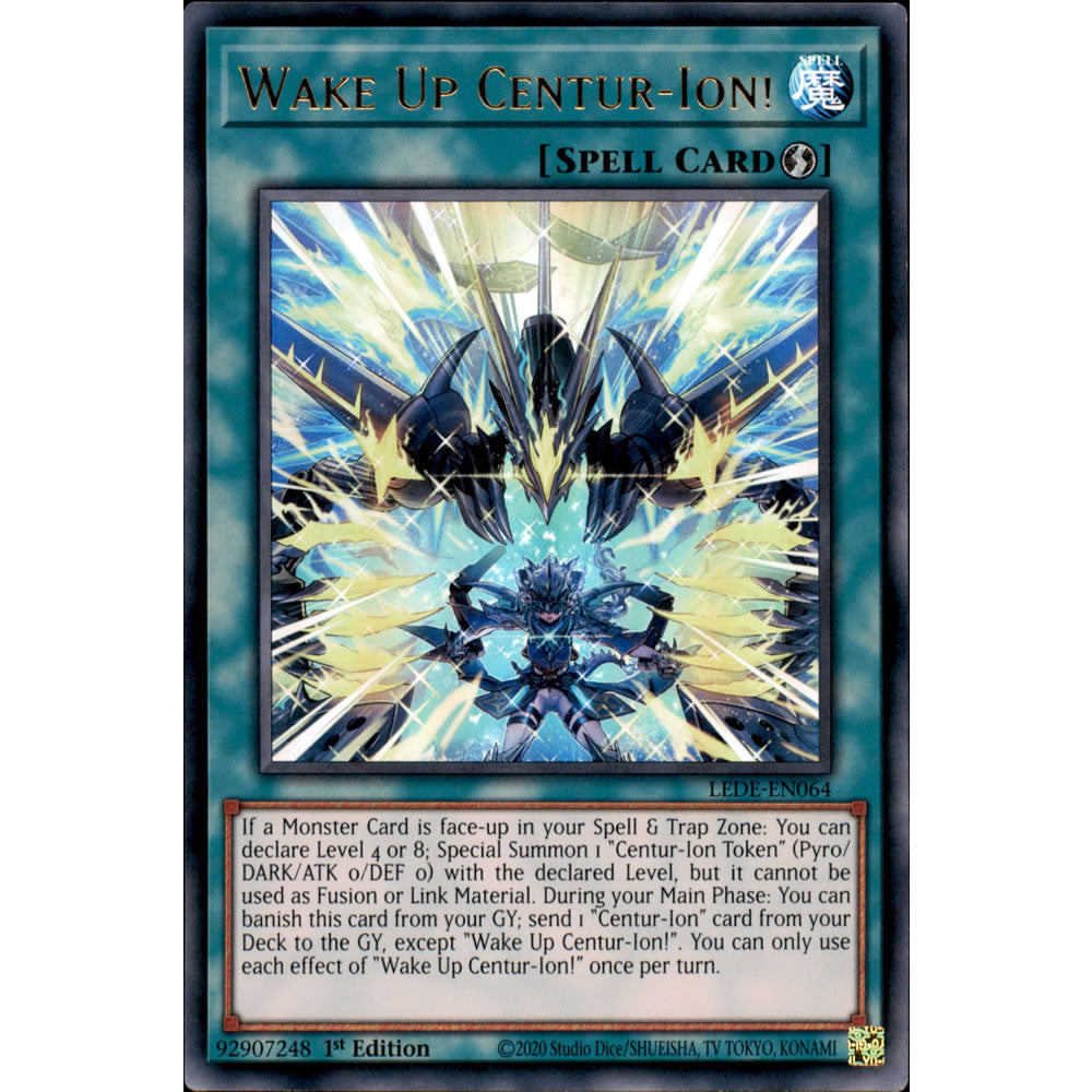 Wake Up Centur-Ion! LEDE-EN064 Yu-Gi-Oh! Card from the Legacy of Destruction Set