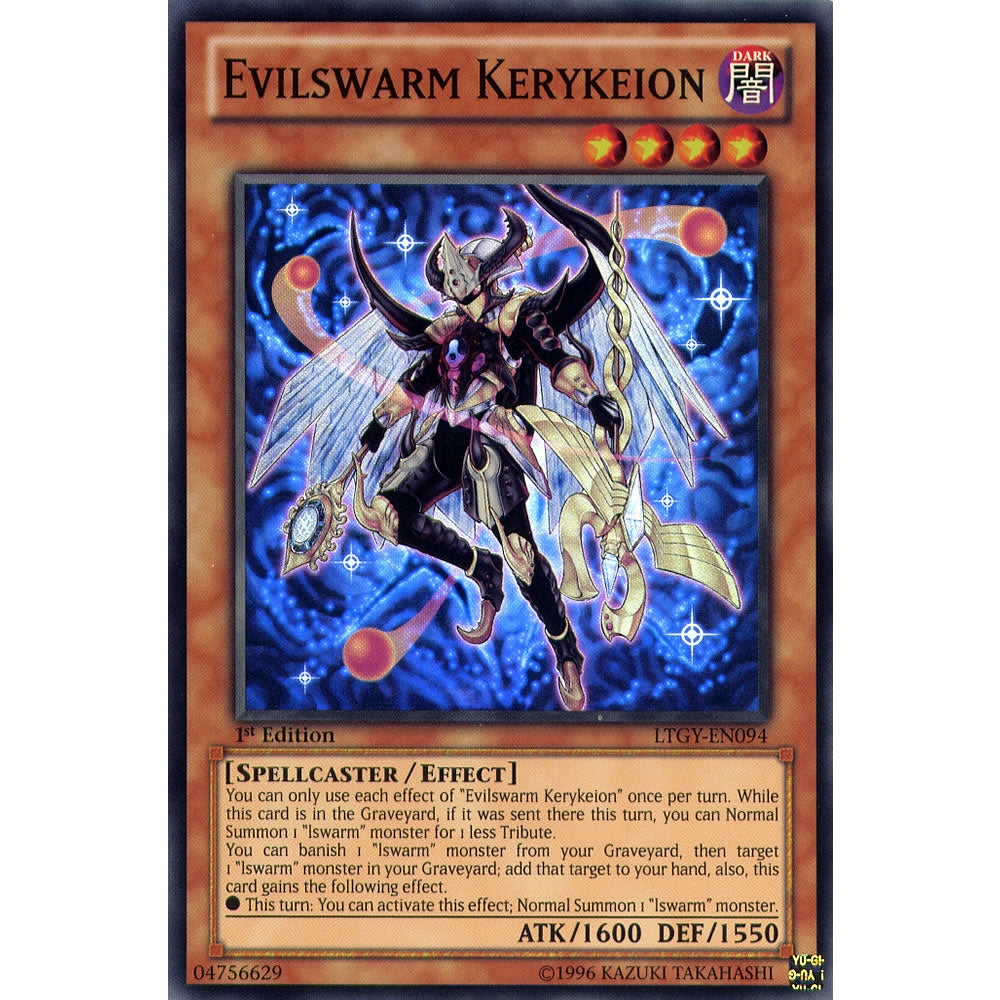 Evilswarm Kerykeion LTGY-EN094 Yu-Gi-Oh! Card from the Lord of the Tachyon Galaxy Set