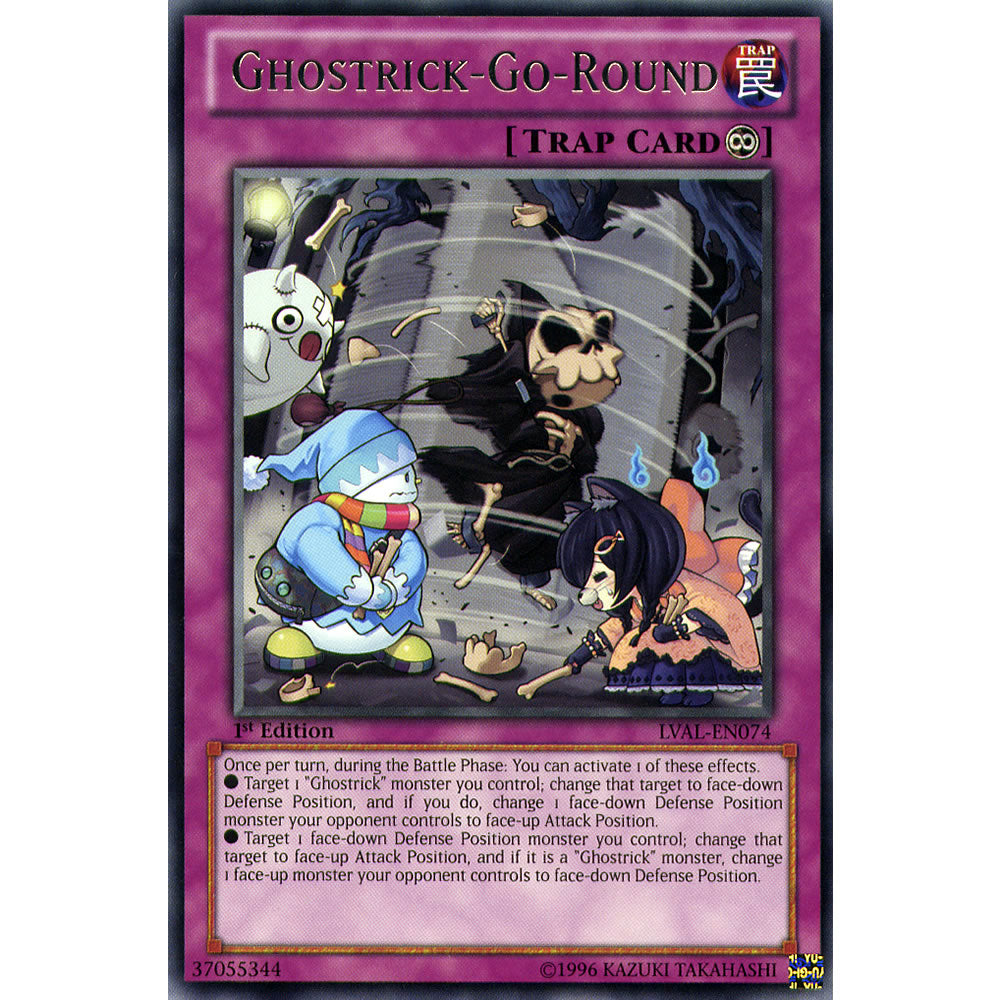 Ghostrick-Go-Round LVAL-EN074 Yu-Gi-Oh! Card from the Legacy of the Valiant Set