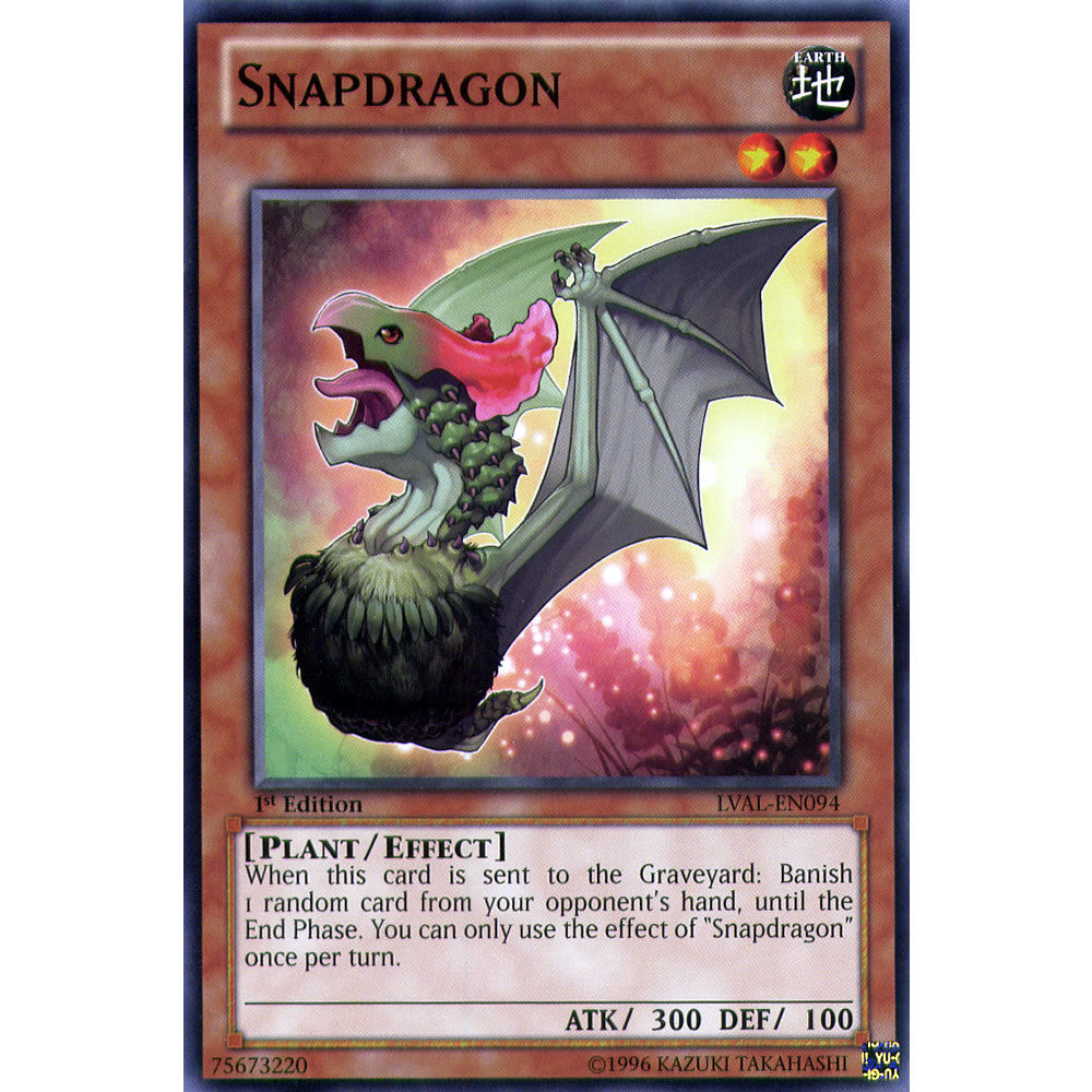 Snapdragon LVAL-EN094 Yu-Gi-Oh! Card from the Legacy of the Valiant Set