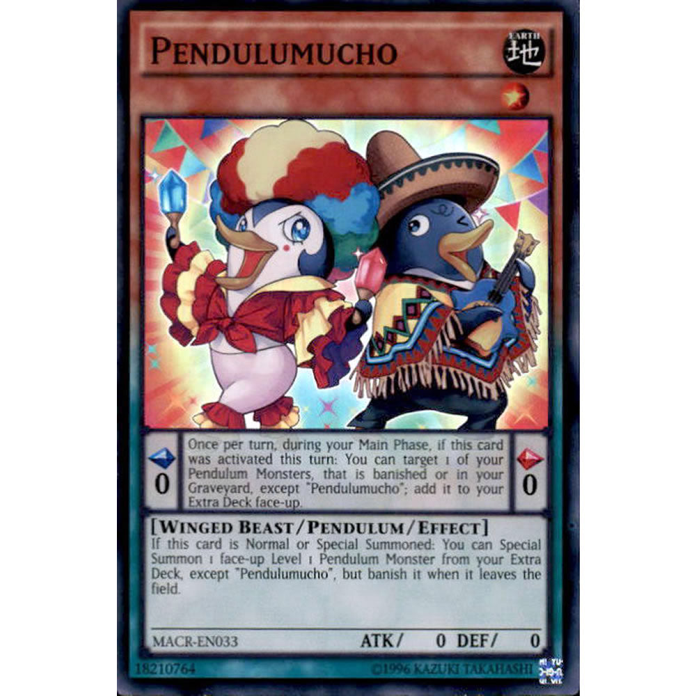 Pendulumucho MACR-EN033 Yu-Gi-Oh! Card from the Maximum Crisis Set