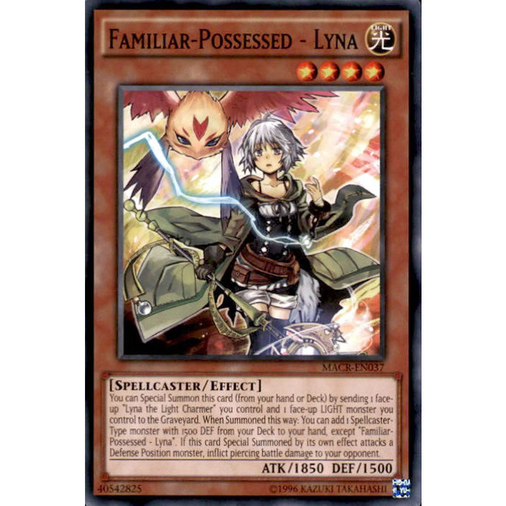 Familiar-Possessed - Lyna MACR-EN037 Yu-Gi-Oh! Card from the Maximum Crisis Set