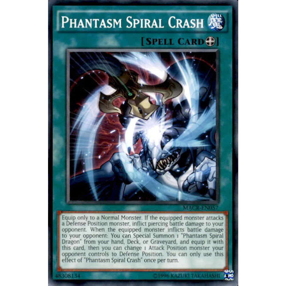 Phantasm Spiral Crash MACR-EN057 Yu-Gi-Oh! Card from the Maximum Crisis Set