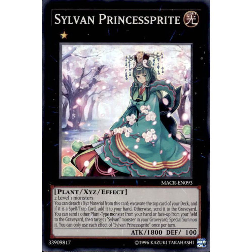 Sylvan Princessprite MACR-EN093 Yu-Gi-Oh! Card from the Maximum Crisis Set
