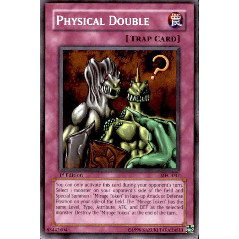 Physical Double MFC-047 Yu-Gi-Oh! Card from the Magician's Force Set