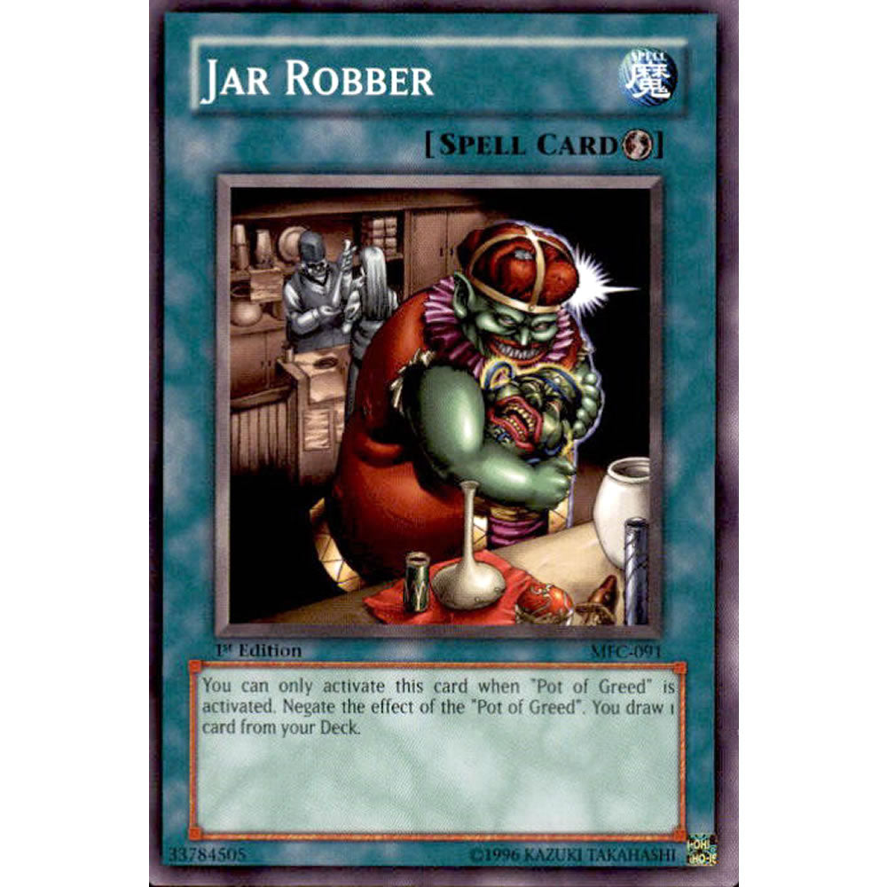 Jar Robber MFC-091 Yu-Gi-Oh! Card from the Magician's Force Set