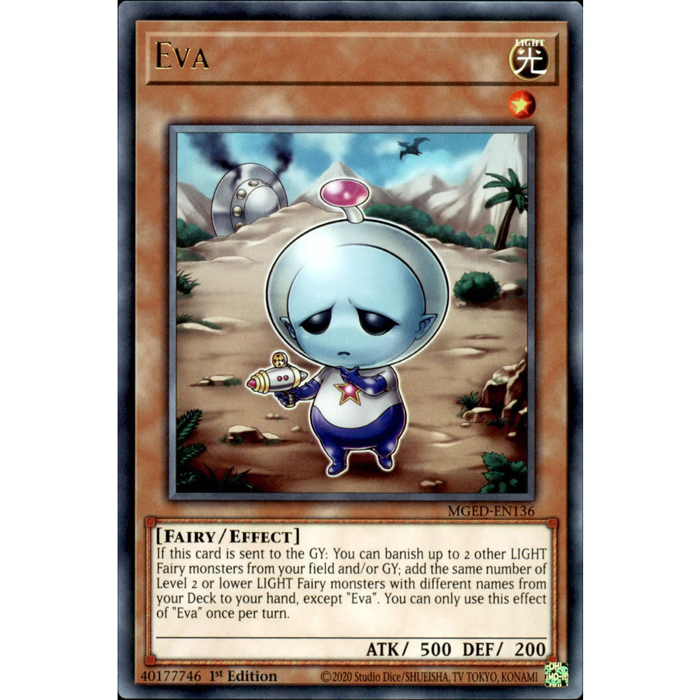 Eva MGED-EN136 Yu-Gi-Oh! Card