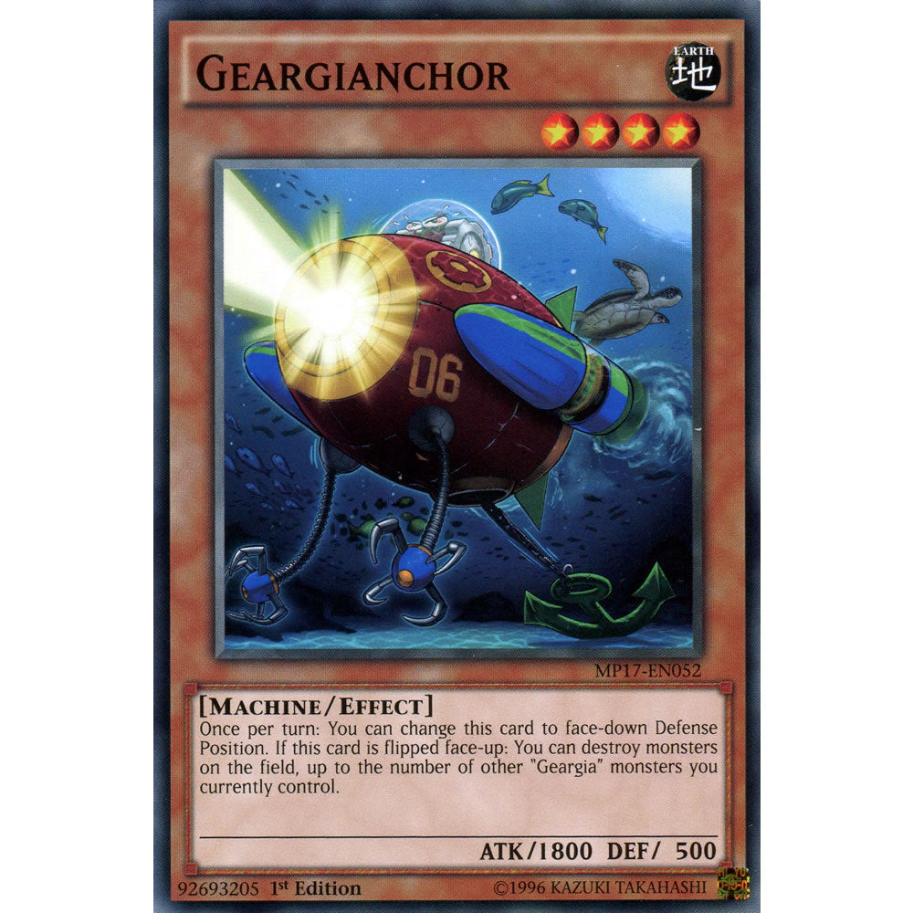 Geargianchor MP17-EN052 Yu-Gi-Oh! Card from the Mega Tin 2017 Mega Pack Set