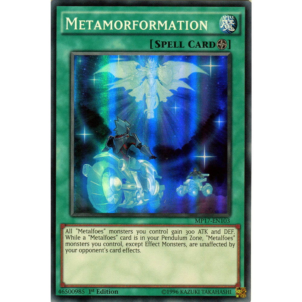 Metamorformation MP17-EN103 Yu-Gi-Oh! Card from the Mega Tin 2017 Mega Pack Set