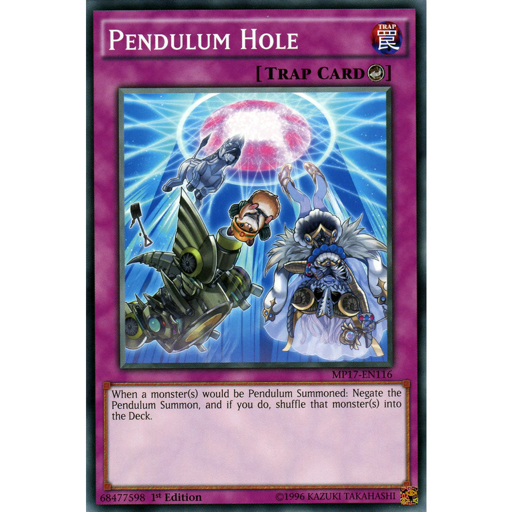 yugioh pendulum magician deck 2017 Pendulum Hole MP17-EN116 Yu-Gi-Oh! Card