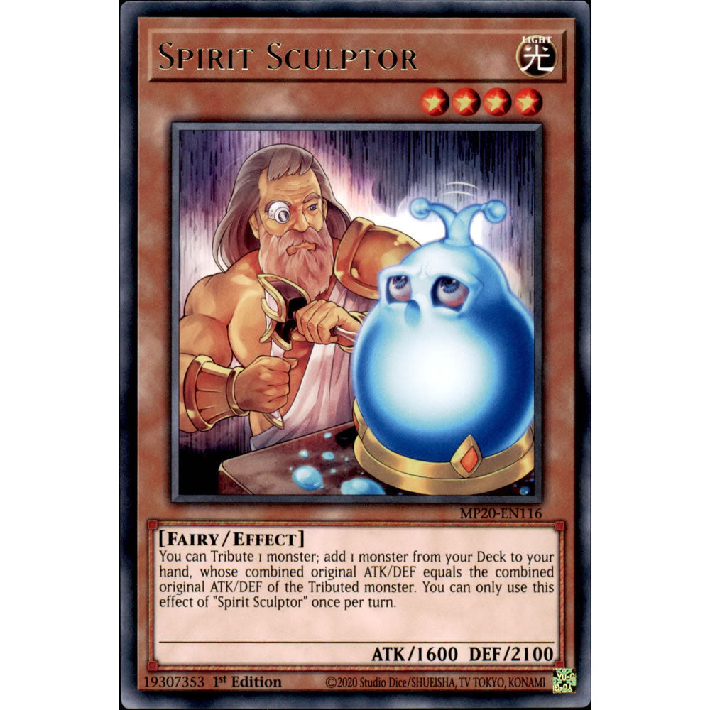 Spirit Sculptor MP20-EN116 Yu-Gi-Oh! Card from the Mega Tin 2020 Mega Pack Set