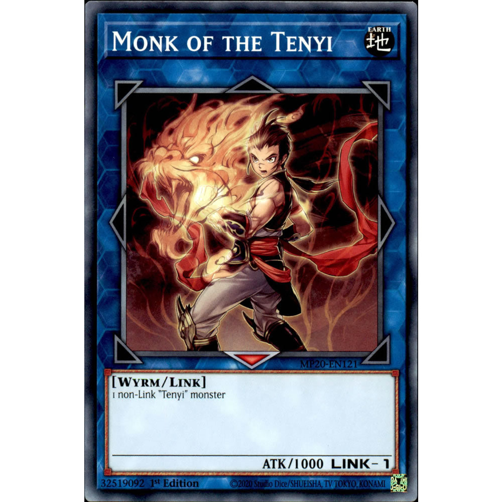 Monk of the Tenyi MP20-EN121 Yu-Gi-Oh! Card from the Mega Tin 2020 Mega Pack Set
