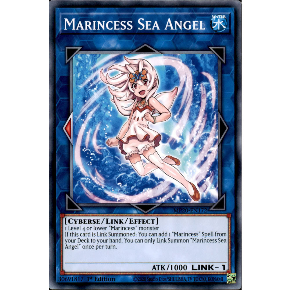 Marincess Sea Angel MP20-EN172 Yu-Gi-Oh! Card from the Mega Tin 2020 Mega Pack Set